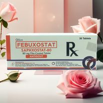 SAPHXOSTAT Febuxostat 80mg Film Coated Tablet 30's