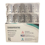 MUZZAPEN Gabapentin 300mg Capsule 100's