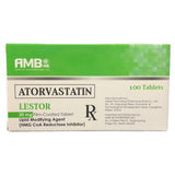 LESTOR Atorvastatin 20mg Film Coated Tablet 100's