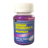 BICARGEN Sodium Bicarbonate 650mg Tablet 60's
