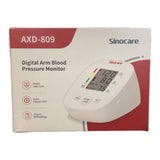 SINOCARE Digital Arm Blood Pressure Monitor AXD-809 with USB Cord