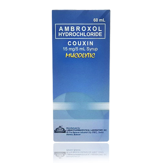 Ambroxol HCI (Couxin) 15mg/5ml Syrup 60ml