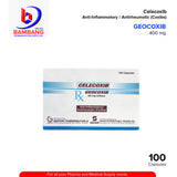GEOCOXIB Celecoxib Anti Inflammatory Antirheumatic (Coxibs) 400 mg Capsules 100's