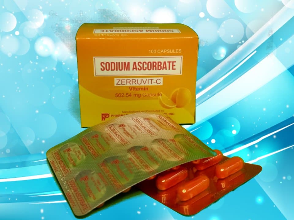 ZERRUVIT C Sodium Ascorbate 562.54mg 100's Capsule