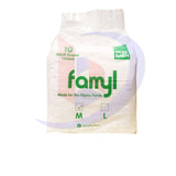 Adult Diaper (Famyl) Medium Pieces 10's