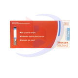 SINOCARE Blood Glucose Safe Accu 2 Test Strips For Individual Pieces 50's