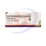 Pantoprazole Sodium (Pancer 40) 40mg Enteric Coated Tablet 100's