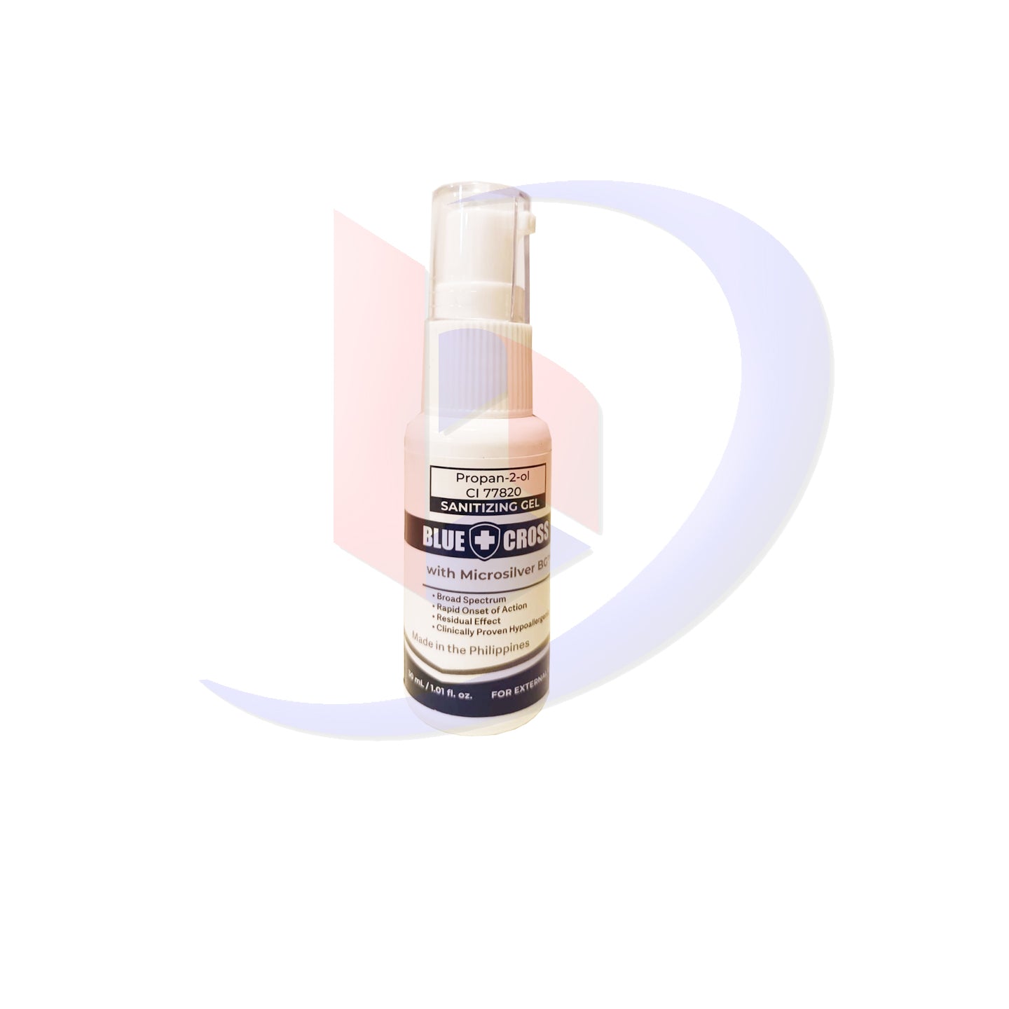 Sanitizing Gel with Micro Silver BG (Blue Cross) 30ml / 1.01 fl. oz.