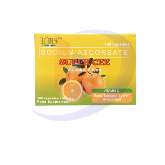 Sodium Ascorbate (Supercee) 500mg Capsule 100's