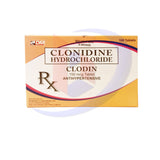 CLODIN Clonidine Hydrochloride Antihypertensive 150mcg Tablet 100's