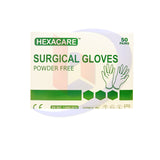 Surgical Gloves (Hexacare) Powder Free Pairs 6.5 50's
