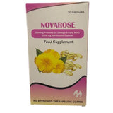 NOVAROSE Evening Primerose Oil omega-6 Fatty Acid 1000mg Soft Gelatin Capsule 30's