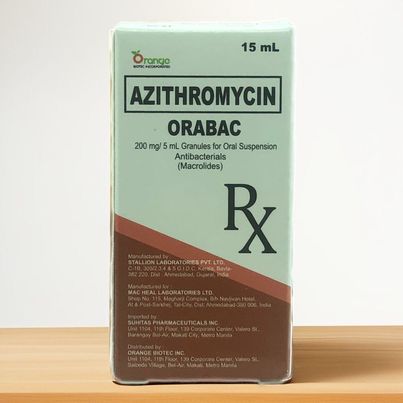 Azithromycin 200mg/5ml Granules For Oral Suspension Antibacterial 15ml ...