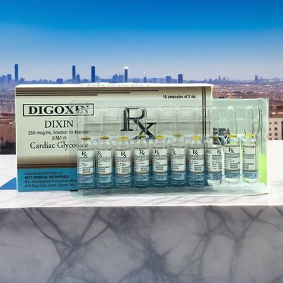 Digoxin 250mcg/ml Solutioin for Injection (I.M/I.V) 2ml x Ampoule 10's ...