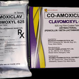 CLAVOMOXYL Co-Amoxiclav 625mg Film Coated Tablet 14's