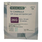 IV Cannula (Hexacare) With Wings And Injection Port 0.6 x 19mm 15ml/min 26g 100's