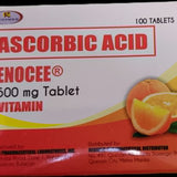 ENOCEE Ascorbic Acid 500mg Tablet 100's