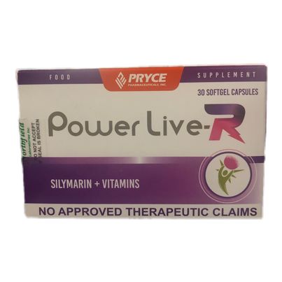 Power Liver (Pryce) Silymarin+Vitamins Softgel Capsules 30's