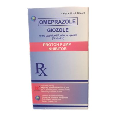 Omeprazole (Giozole) 40mg I.V infusion 1 Vial+ 10ml
