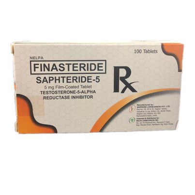 Finasteride (Saphteride 5) 5mg Film Coated Tablets 100's