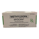 MYDOPA Methyldopa 250mg Film Coated Tablet 100's