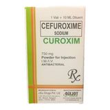 CUROXIM Cefuroxime 750mg Powder for Injection I.M./I.V. 10ml Diluent Vial 1's