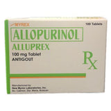 ALLUPREX Allopurinol Anti Gout 100mg Tablet 100's
