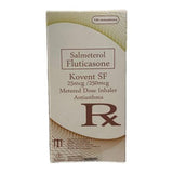 KOVENT SF Salmeterol Fluticasone 25mcg /250mcg Metered Dose Inhaler Actuation 120's