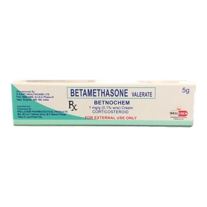 Betamethasone Valerate (Betnochem) 1mg/g 0.1%w/w Cream