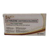 NUMED Cetirizine Dihydrochloride 10mg Film Coated Tablet 100's