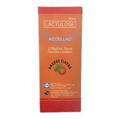 Lactulose (Accellac) 3.35/5ml Syrup Osmotic Laxative 60ml – Bambang ...