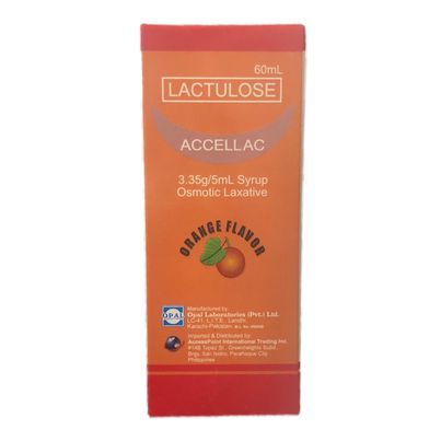 Lactulose (Accellac) 3.35/5ml Syrup Osmotic Laxative 60ml
