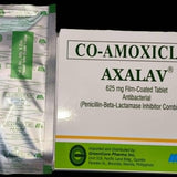 AXALAV Co Amoxiclav 625mg Film Coated Tablet 21's