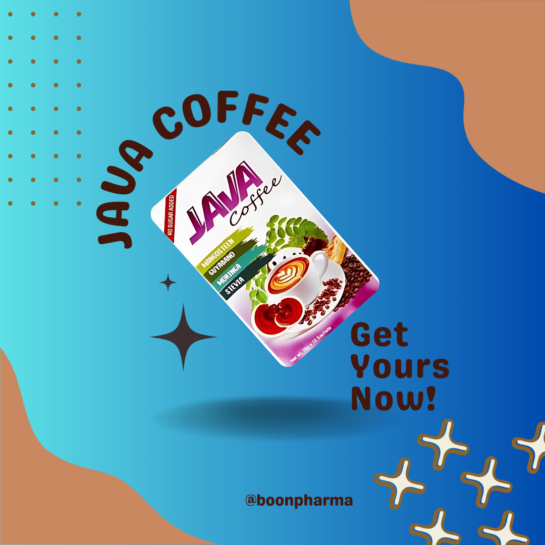 Herbal Coffee Mix (Java) Mangosteen, Guyabano, Moringa,Stevia 15g x Sa ...