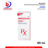 AXMEL Amoxicillin 250mg/5ml Powder for Suspension Penicillin 60ml