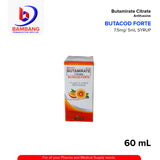 BUTACOD FORTE Butamirate Citrate Antitussive 7.5mg/ 5mL SYRUP 60mL
