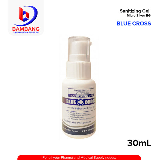 BLUE CROSS Sanitizing Gel with Micro Silver BG 30ml / 1.01 fl. oz.
