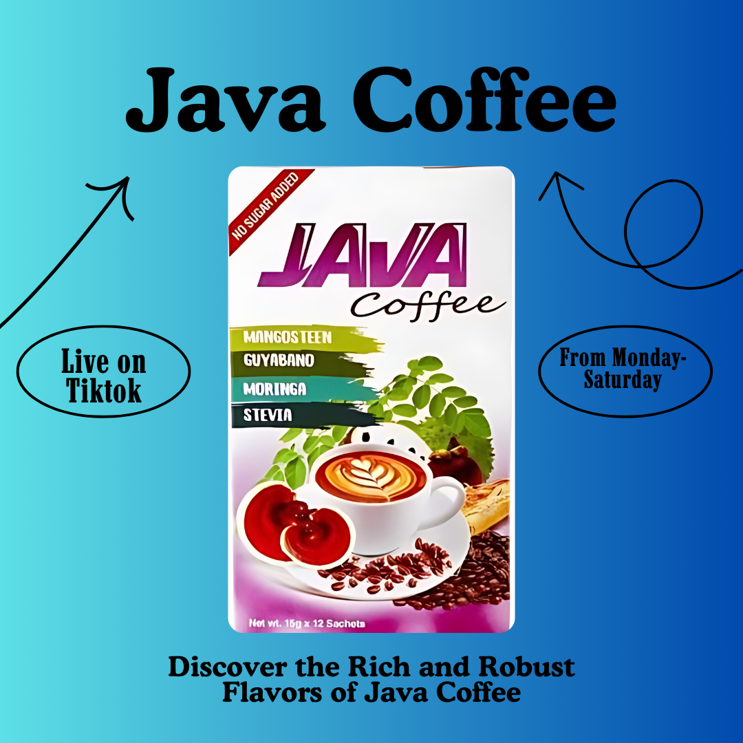 Java Mix Herbal Coffee Mix (Java) Mangosteen, Guyabano, Moringa,Stevia 15g x Sa ...
