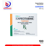 CAPESAYA Capecitabine Antineoplastic 500 mg 100's