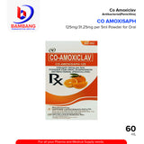 CO AMOXISAPH Co Amoxiclav 125mg/31.25mg per 5ml Powder for Oral Suspension 60ml