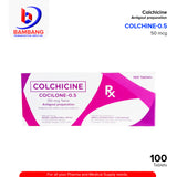 COLCHINE - 0.5 Colchicine Antigout preparation 50 mcg 100's