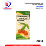 CAFGARD Lagundi Leaf Vitex Negundo L. 300mg/5ml Syrup 60ml