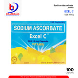 EXEL C Sodium Ascorbate 568.18mg Capsule 100's