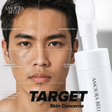 AMOURA BELLE Niacinamide & Collagen Facial Wash for Men 100ml – Gentle Hydrating Brightening Cleanse