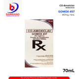 GOMOX Co Amoxiclav 457mg/5ml Powder for Suspension 70ml