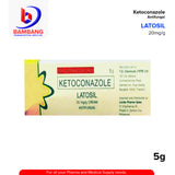 LATOSIL Ketoconazole 20mg/g Cream 5g