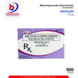 MOTILLEX Metoclopramide Hydrochloride 10mg Tablet 100's