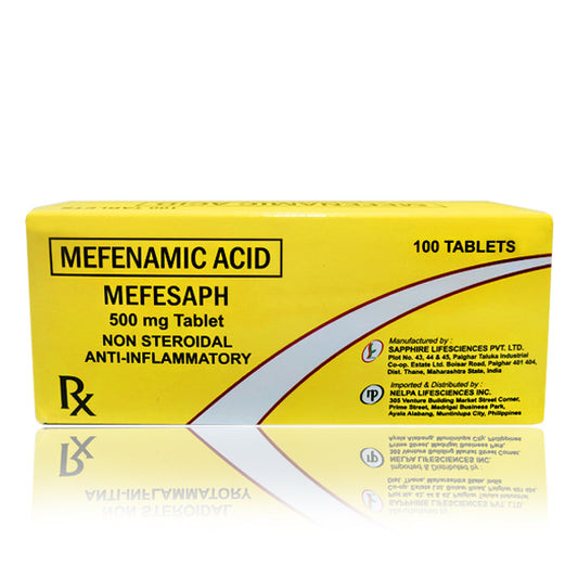 Mefenamic Acid (Mefesaph) 500mg Non Steroidal Tablet 100's