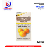 MYCLOSIL Metoclopramide 5mg/5ml Gastrokinetic Syrup 60mL