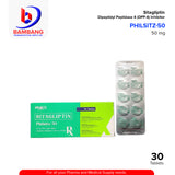 PHILSITZ Sitagliptin 50mg Film Coated Tablets 30's